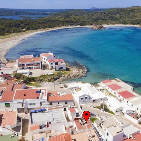 Fantástico apartamento en primera línea de mar en Menorca Es Grau Exterior foto